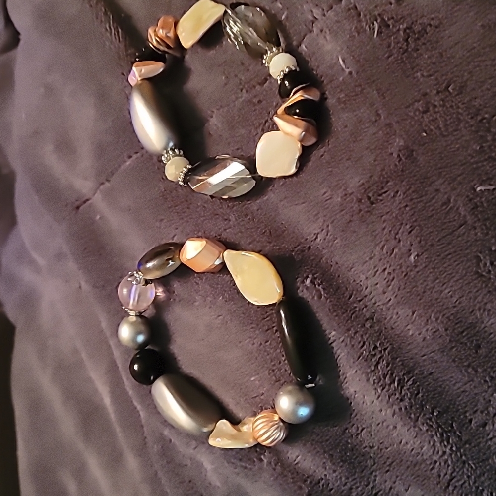 Red Cherry Pair of Bracelets